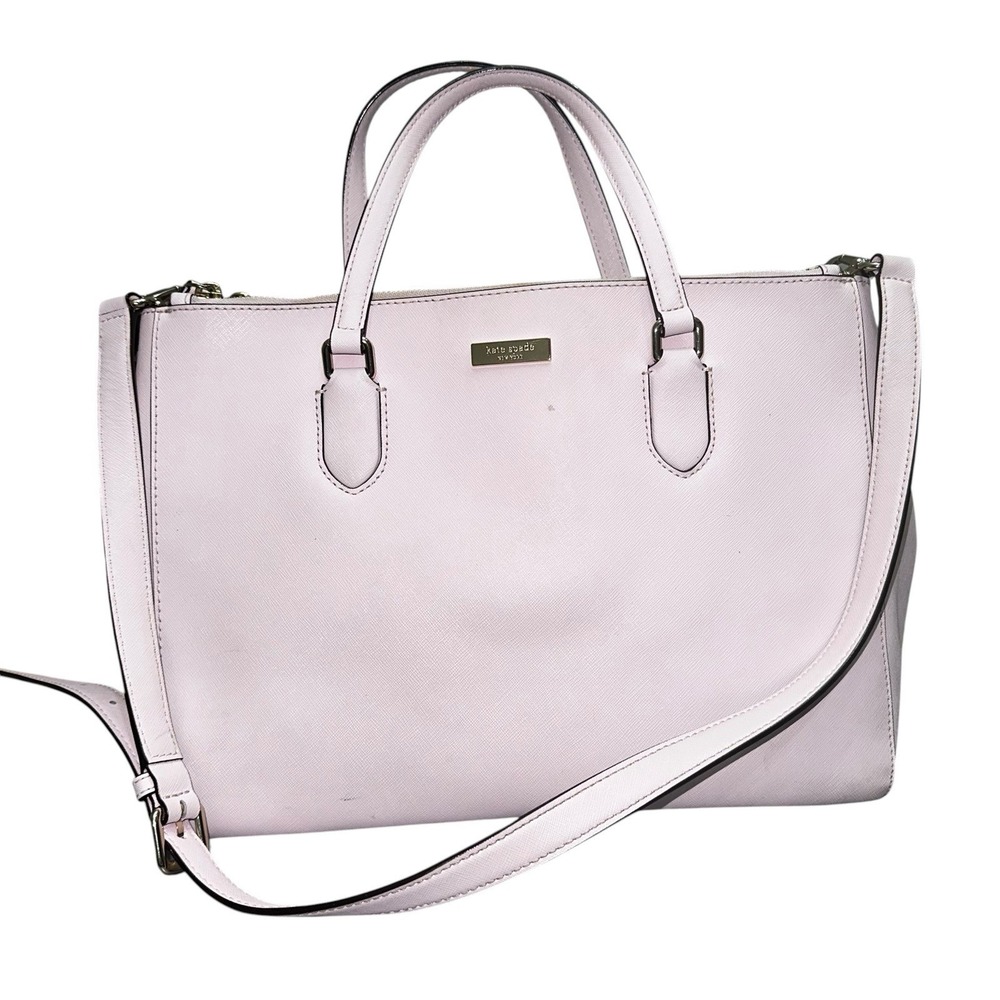 Excellent Condition Kate Spade New York Leighann Laurel Way Blush Pink Tote Bag